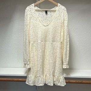 White Lace Dress. Target brand Wild Fable. Size Large